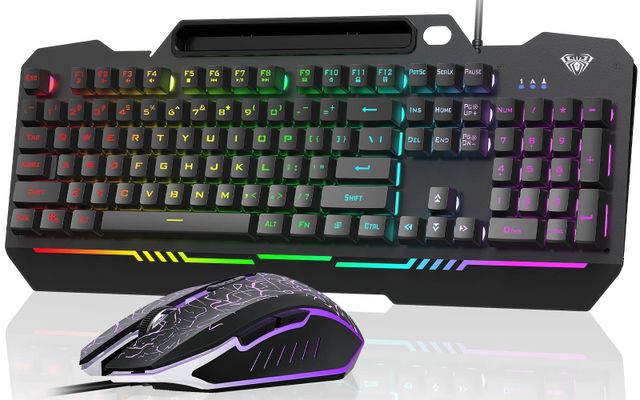 x Aula F75 Wireless Mechanical Keyboard, Gasket Mount Hot Swappable RGB Gaming Keyboard with Knob, Tri-Mode BT5.0/2.4G/U – product photo 4, product detail gallery