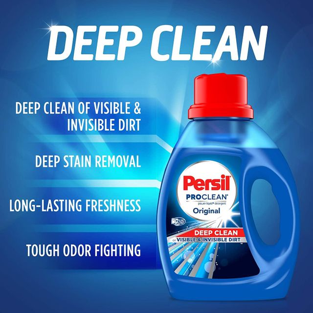 Persil Laundry Detergent Liquid, Original Scent, High Efficiency - Image 2