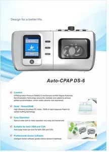 Machine Sleep Apnea Auto CPAP Machine for Home Use Electric Plastic - Image 2