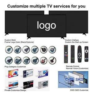 Smart LED TV 55" 65" 75" Ultra HD 4K Android 13/14 HDTV with Customizable Resolution and Built-In Speaker - Image 4