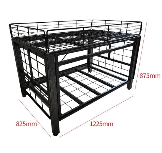 Folding Durable Metal Promotion Sampling Table /Potable Advertising Promotion Table - Image 1