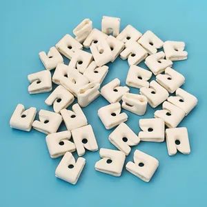 Wear Resistant 99% Al2O3 Textile Ceramic Wire Guide Alumina Spinning Machinery Part - Image 2