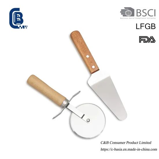 Food Grade Stainless Steel Wheel Blade Pizza Cutter, Cheese Slicer Pizza Chopper Baking Tools - Image 3