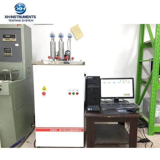 Vicat Temperature Softening Point Tester, Plastic Vst Testing Machine ...
