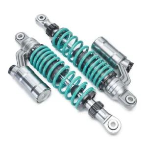 Rfy 280mm Motorcycle Rear Air Shock Absorber for Electric Motorcycle Navy Blue - Image 1