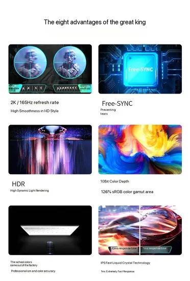 27-Inch HD Gaming Monitor for Home Office Use - Image 6