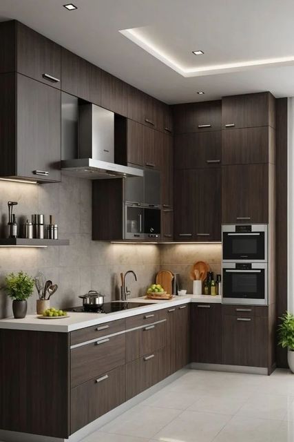 Modular Kitchen Service Kitchen Type All Shutter Finish All Kitchen Layout All Cabinet Core Material All Hardware Brands Kessebohmer, Hettich, Ebco, Blum, Hafele, Grass, - Image 8