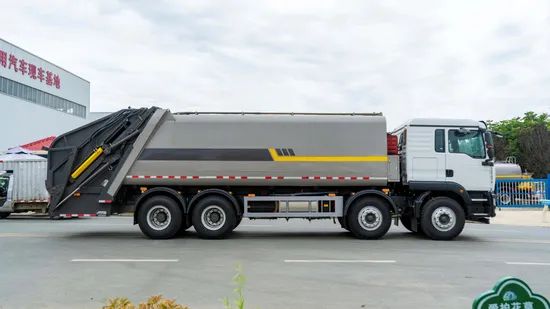 26cbm Sitrak Refuse Collection Truck Waste Collection Trucks Compactor Tanker Compressed Garbage Tankers - Image 3