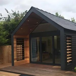 Premium Outdoor Red Cedar Sauna Room with Heater System - Image 5