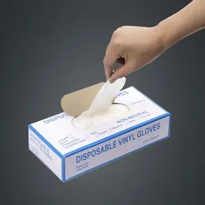 Disposable Nitrile Hand Protection Safety Work Working Gloves - Image 1