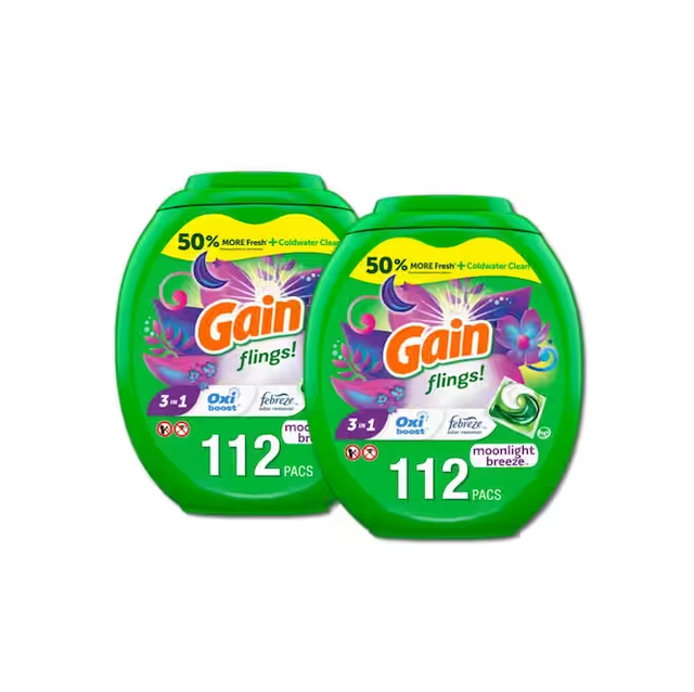Gain flings Original + Aroma Boost 3-in-1 Liquid Laundry Pods 96 ct - Image 5