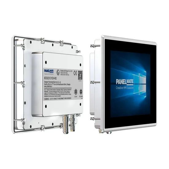 12 1 Inch Industrial Embedded Atex Explosion Proof Control Panel IP65 Waterproof Dustproof Capacitive Touch Screen Monitor HMI LCD - Image 4