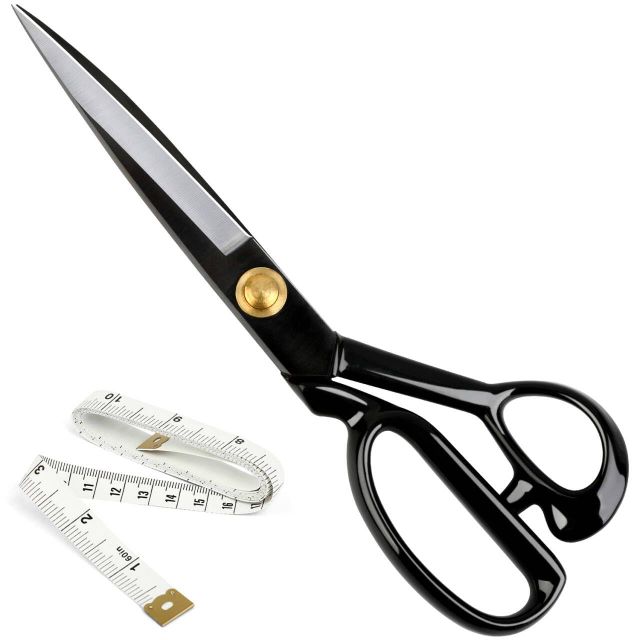 Manual textile cutting scissor with comfort handle - Image 4