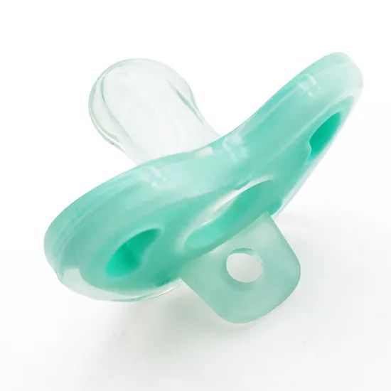 Full Silicone Pacifier Apple Baby Safe Super Soft Teether - Image 1