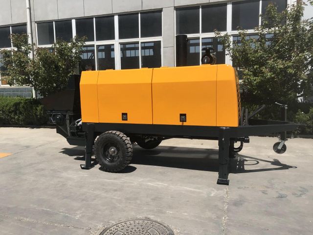 HBTS40 Diesel Engine Concrete Pump Trailer Type for Construction & Infrastructure - Image 4