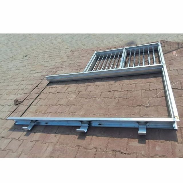 Iron Gp / gi sheet Outdoor Gate Frame Material Iron Shape Rectangular Open Style Hinged Material Grade 6061 Frame Thickness - Image 3