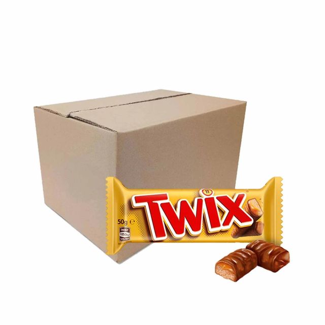 Smooth And Crunchy Twix Chocolate Candy Bar Delicious Snack With Layered Biscuit Caramel And Chocolate For Instant Satisfaction - Image 1