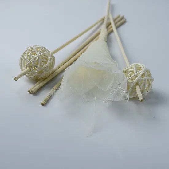Aromatherapy Essential Oil Rattan Sticks Diffuser Sola Wood Flower Air Freshener - Image 2