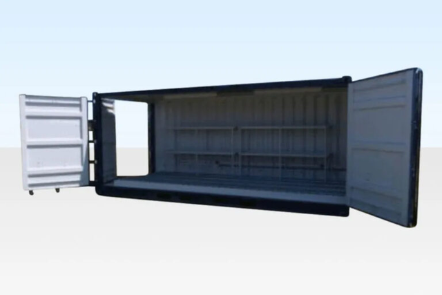 20ft x 8ft Open Side Bunded Storage Container with Mesh Floor - Image 3