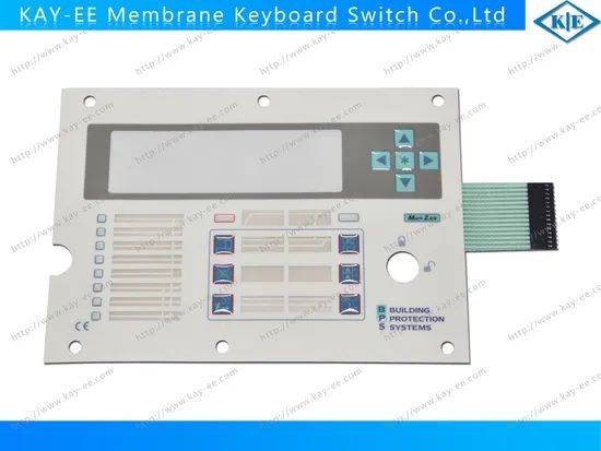 Anti-Static Multi-Color LED Transparent Window Keypad with Connector Switch for Industrial Control - Image 2