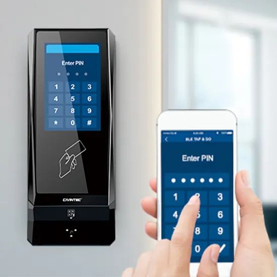 Poe Clock HTTP Server MIFARE Card Reader with Touch Screen IP68 Access Control Machine - Image 6
