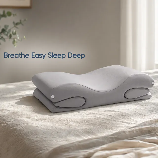 Customized Wholesale Memory Foam Sleeping Pillows Compressed Roll Packed Low MOQ Spine Alignment Health Bed Cushion - Image 1