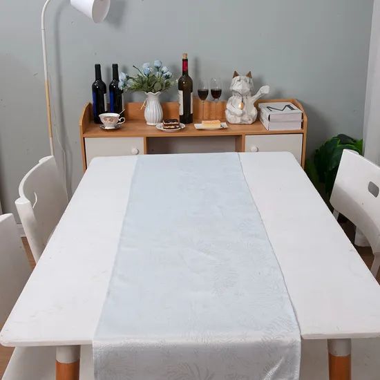 Type Solid Hotel Table Table Runner Home Chair Sash Decoration Table Runners for Wedding Banquet Pattern - Image 6