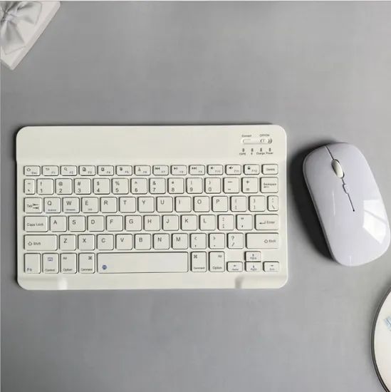 Mini Bluetooth Keyboard and Mouse Combo for Notebooks Origin China Trademark OEM Size Full Size Model NO. JP10 Connectivity All - Image 5