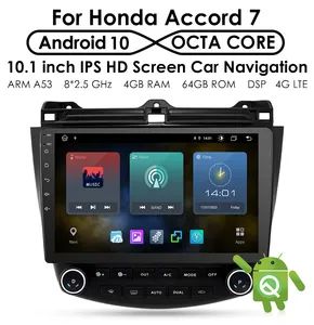 Car Navigator 10 Inch Large Screen Variable Set Frame Car Navigation Frame Line Main Engine Is Suitable for Honda Accord 7 Generation - Image 1