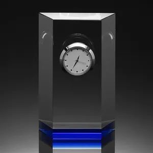 Nuevo Crystal Clock (#5011) Type Clock Origin China Model NO. 5011 Engraving Free HS Code 70189000 Specification 5"H Trademark E-Thing - Image 1