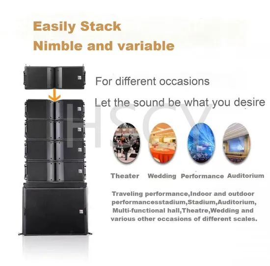 dual 10 Inch 2 Way Passive Line Array Professional Line Array High ...