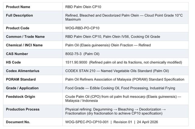 RBD Bulk Palm oil - Image 1