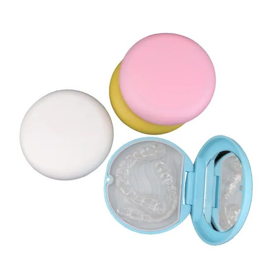 Custom Logo Dental Orthodontic Invisible Braces Storage Aligner Case Retainer Box Plastic Box for Denture Retainer - Image 3