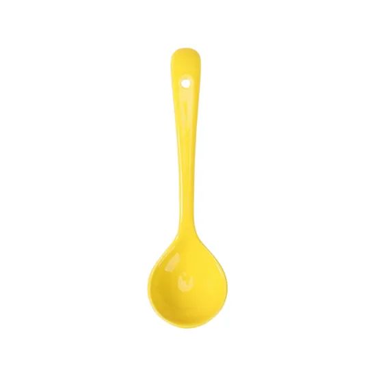 Cartoon Colorful Ceramic Coffee Spoon Latte Sugar Tea Dessert Stirring Tools Flatware - Image 2