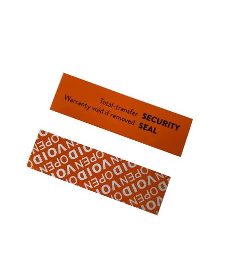 ODM Total Transfer Brand Protection Void Tamper Proof Security Label - Image 5
