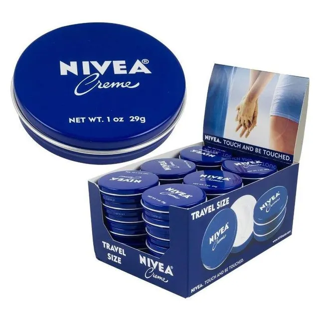 NIVEA Creme 1 oz Travel Size – 36 Tins/Pack Wholesale Distribution - Image 1