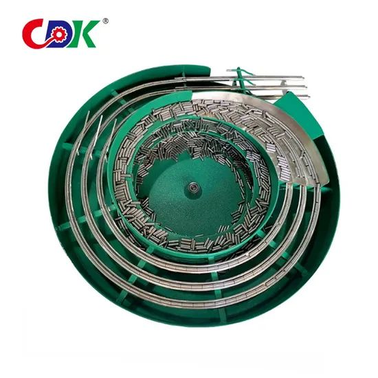Vibrating Disk Feeding System Vibratory Bowl Feeders Origin China Trademark CDK Warranty 1 Year Specification 125kg Movement Mode - Image 6