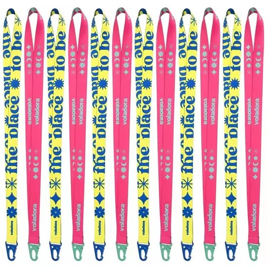 Print Keychain Neck Personalized Lanyards Custom Breakaway Sublimation Nylon Polyester Lanyards with Logo Custom Gift Lanyard - Image 1