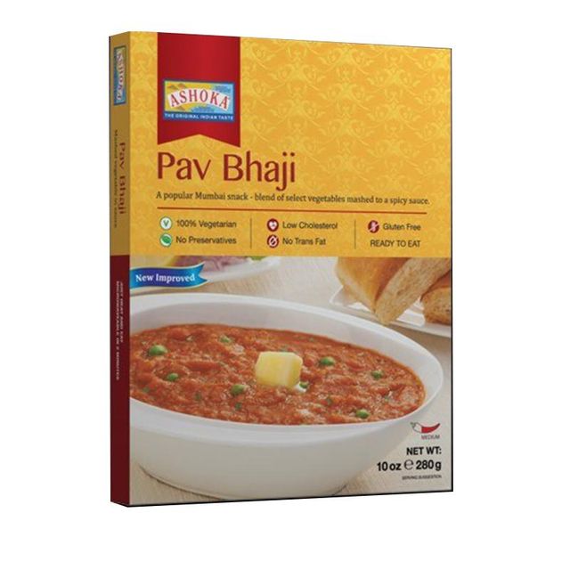 Ashoka Ready to Eat Pav Bhaji 280gm - Image 1