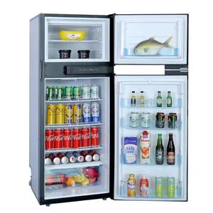 100-240V Electric Compressor RV Fridge Metal Case Freezers Portable Car Refrigerator for RV and Yacht - Image 2