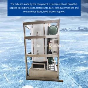 1t 2t 3tons Automatic Tube Ice Machine with Cheap Factory Price for Drinking - Image 4
