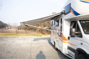 Retractable RV Awning Electric Motorhome Vehicle Awning Origin China Model NO. S27 Warranty 1 Year Trademark Aplus HS Code - Image 5
