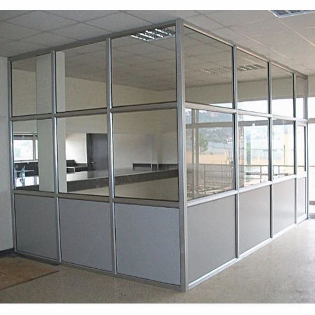 Aluminium Fabrication Service Application Commercial Surface Finish Anodized Profile Thickness 1.2 mm Service Type Partition - Image 2