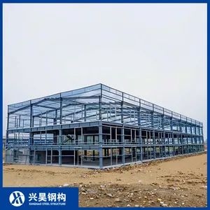 Customized Prefabricated Warehouse Workshop Hangar Factory Shed Steel Structure Building - Image 4