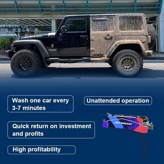 Double Arms Factory Sale Self Service Automatic Car Wash Multiple Accessories Included Six Air Dryers and High Pressure Cleaners Car Washing Machine - Image 6