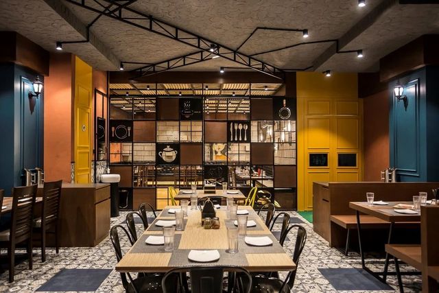 Restaurant Interior Designing Service Project Management End-to-end Project Management From Design To Execution Space Planning Efficient Space Planning For Seamless Staff And Guest - Image 1