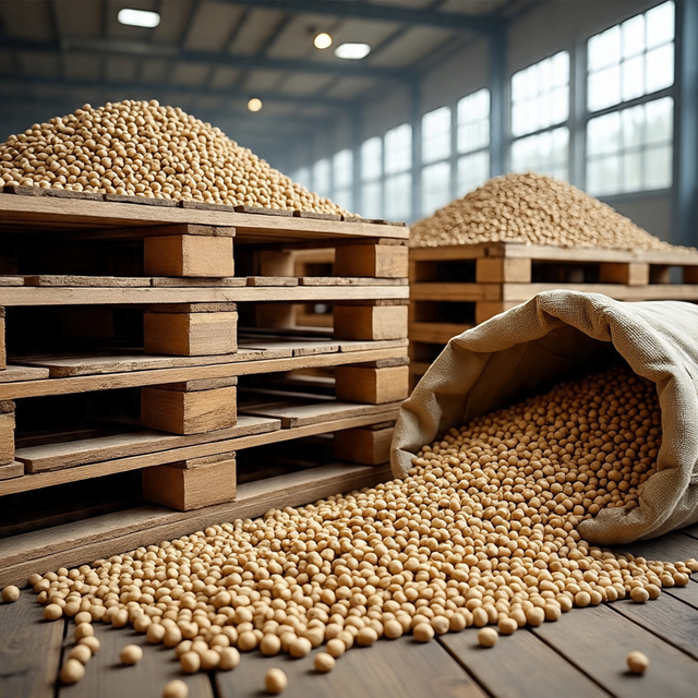 High-quality CHICKPEAS supplied by SATTER FOOD AND BRIDGES . Bulk wholesale pricing is $700 per MT. Inquiry for latest prices. - Image 3