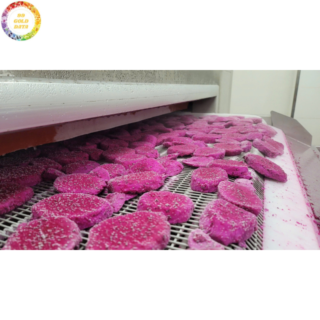 Premium Export Quality IQF Frozen Dragon Fruit Sweet Slices Cubes Dices Half-Cut Vacuum Packed Tropical Fruit - Image 2