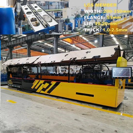 Multi-Formed Light Steel Frame Automatic Machine Sfs-Cc89-305 Steel Framing Machine - Image 2