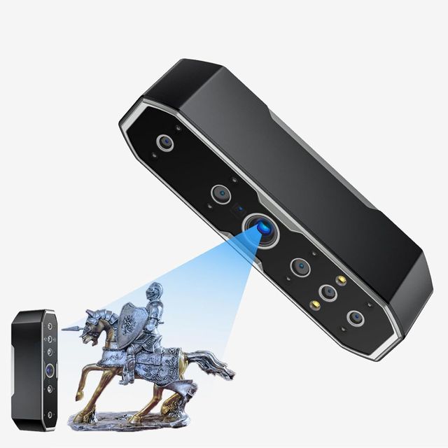 Automatic Handheld 3D Scanner High Precision Full Color Multicolor LCD Printing Scanner for Prototyping - Image 1